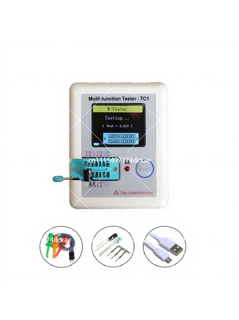 Professional Multi-Function Transistor Tester TFT Diode Triode Capacitance Meter LCR ESR NPN PNP MOSFET LCR-T7