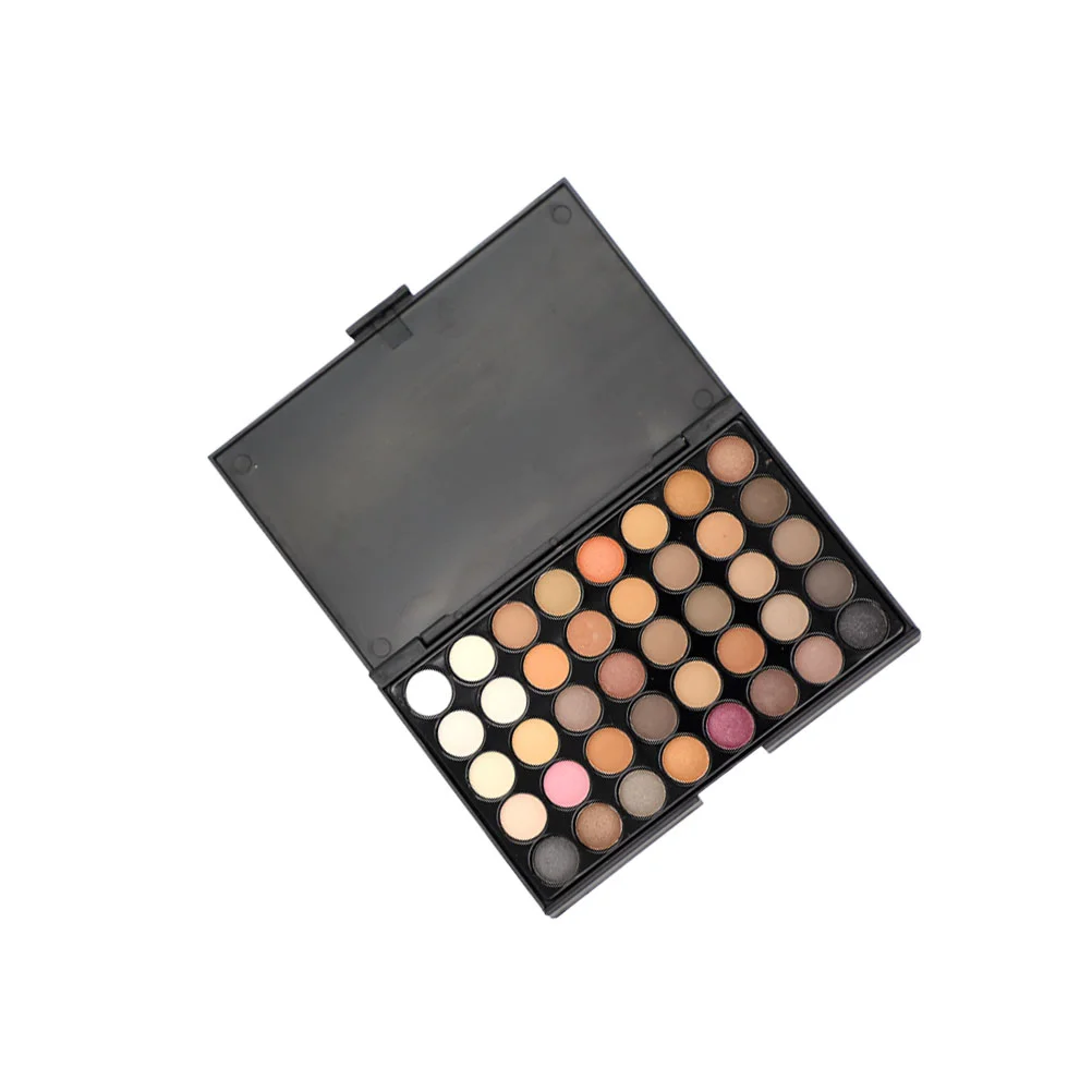 40 Colors Eye Shadow Matte Pearly Lustre Smoky Eyeshadow Makeup Multicolor Combination Pallet for Girls Ladies (01)