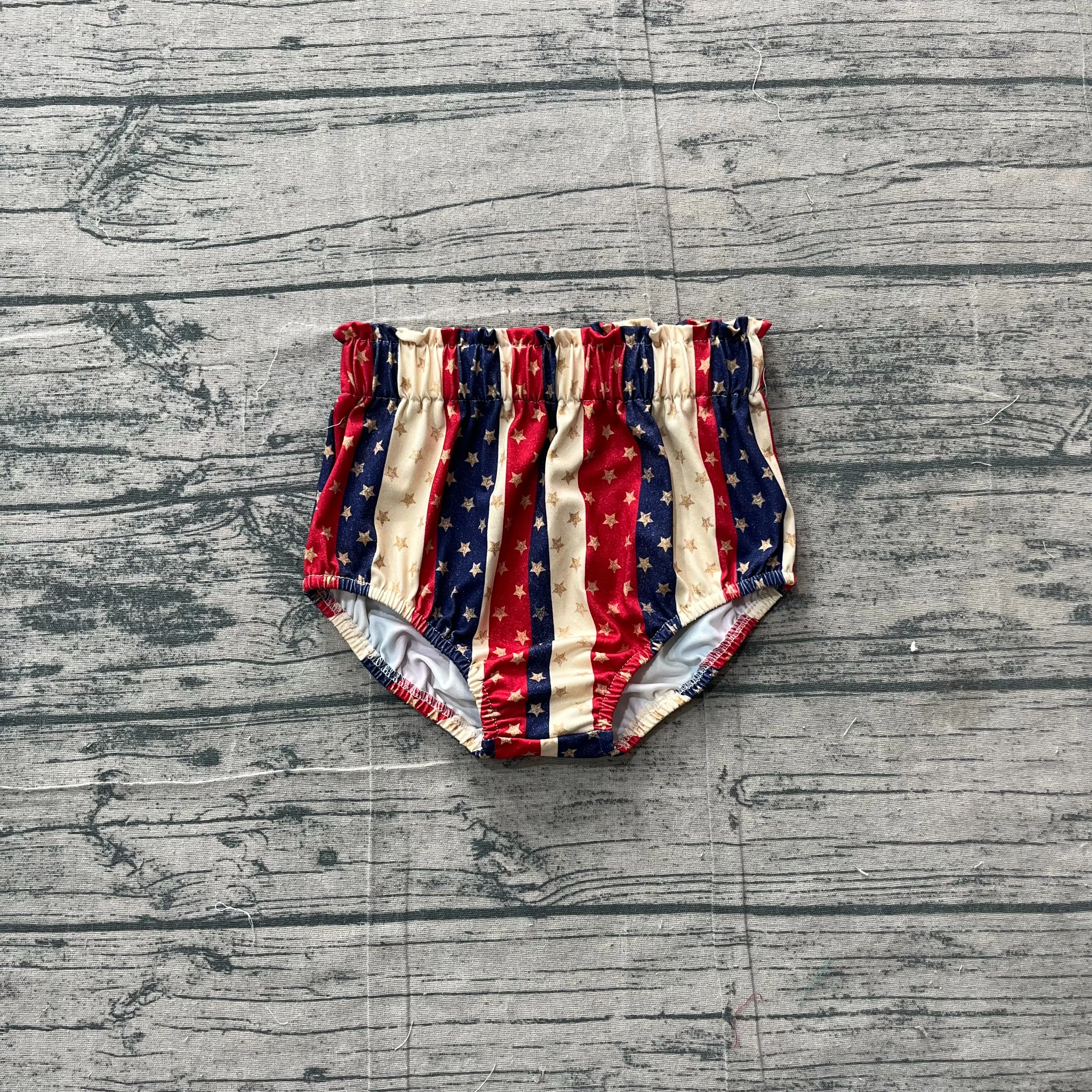 Wholesale Kids Wear Children Toddler Elastic 4th of July Clothes Baby Boy Girl Bottoms Stars Stripes Shorts Summer Clothing