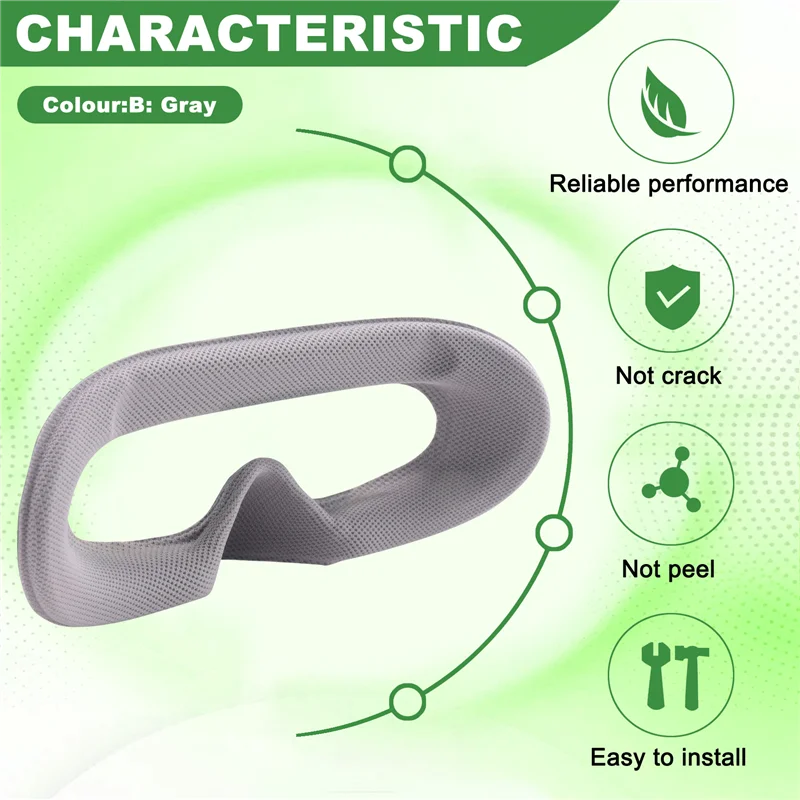 Para gafas DJI 3 máscara de ojos antifugas de luz máscara de esponja compuesta gafas de vuelo 3 máscara de ojos accesorios para drones B