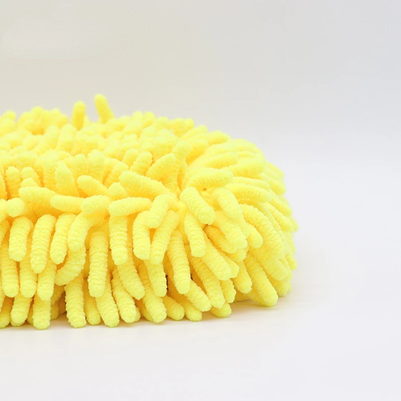 Car Wash Mitt Cleaning Tools Chenille Soft and Thick Microfiber Glove 19cm*26cm*8cm for Auto Detailing Sponge Detail Clean Brush