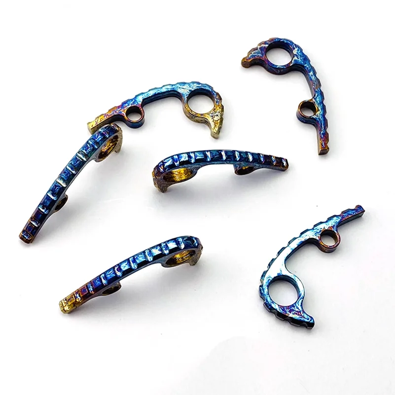 Espaciador de espalda de titanio CNC de 8 colores para Spyderco C223 Para3 Paramilitary3, pieza de repuesto para espaciadores de espalda y revestimientos de espalda.