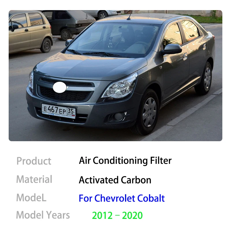 Air Conditioning Filter For Chevrolet Cobalt MK2 Ravon R4 2012 2013 2014 2015 2016 2017 2018 2019 2020 Activated Carbon Vehicle