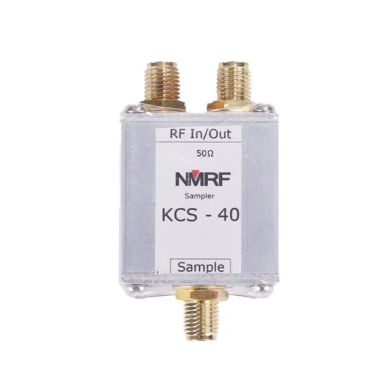 KCS-40 Wideband Directional Coupler 50 Ohms 40dB Sampling Shortwave/VHF/UHF 50W Power Low Insertion Loss