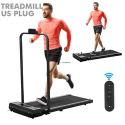 10km/h Electric Motorized Treadmill 2-IN-1 Folding Running Machine Walking Pad Home Office Treadmills Fitness Equipment US Plug