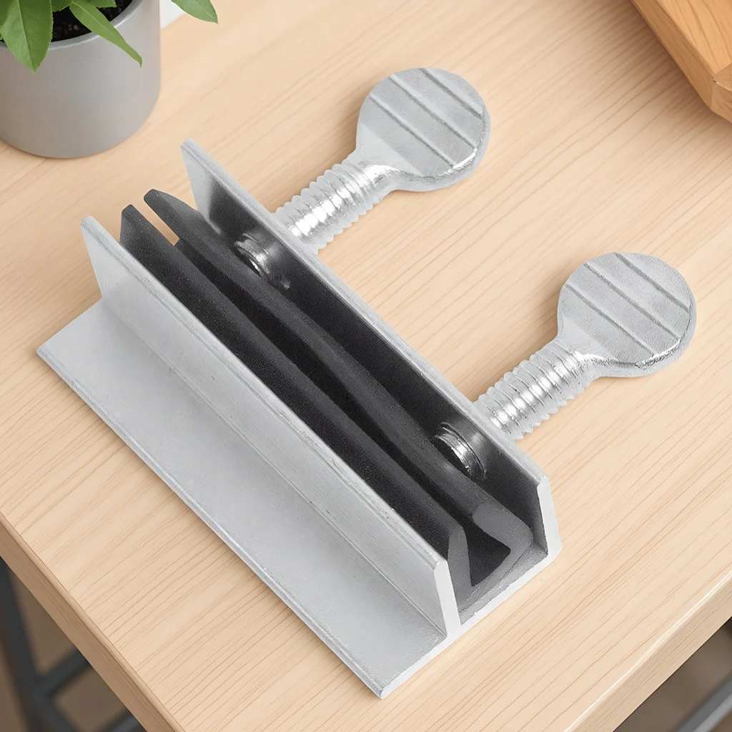 

Замок для окон для спальни с защитой от детей, регулируемый замок для дверной рамы из алюминиевого сплава, не требуется ударом