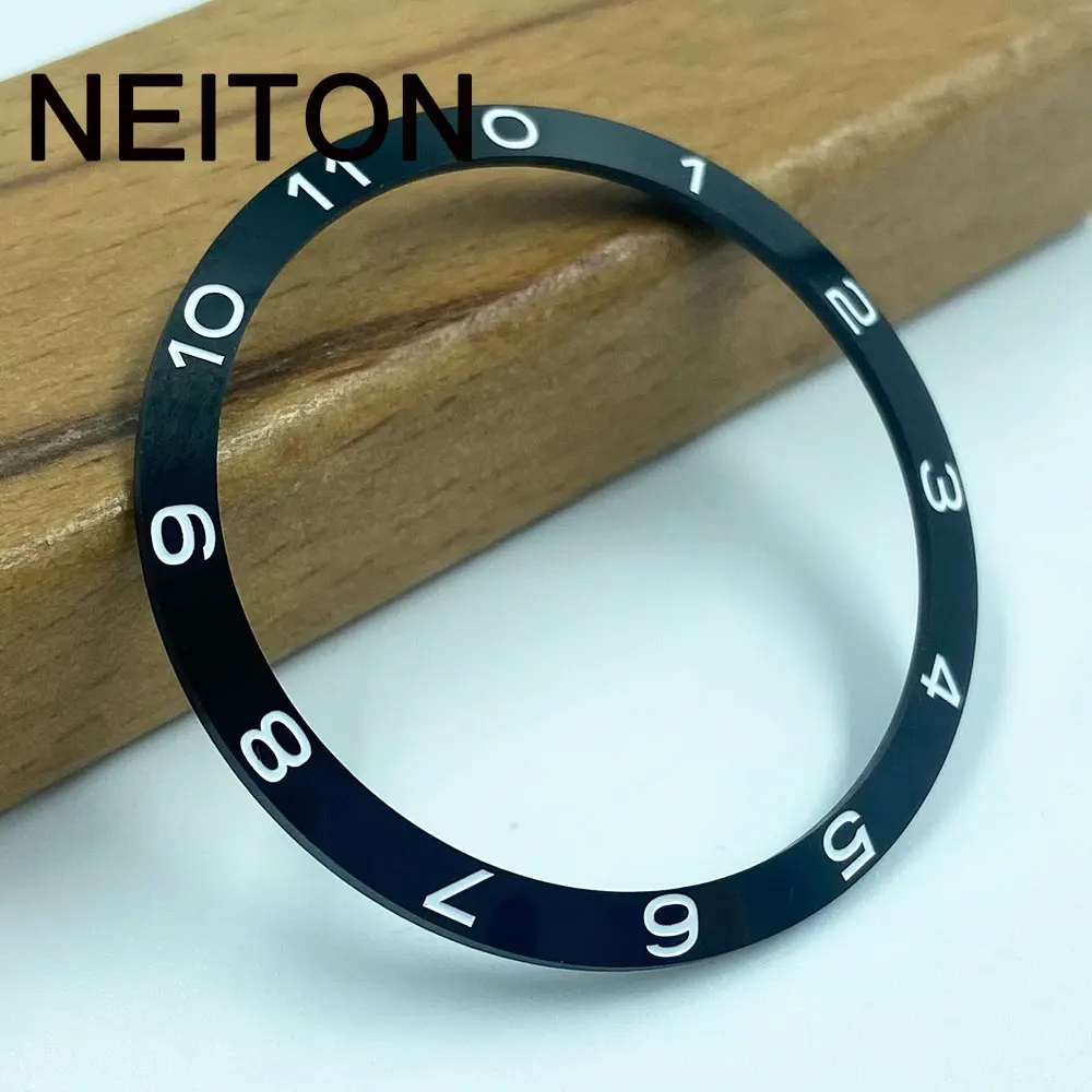 NEITON 39mm Ceramic Bezel Insert For 41mm Mens Watch Watches Replace Accessories Watch Face Watch Bezel Inserts Different