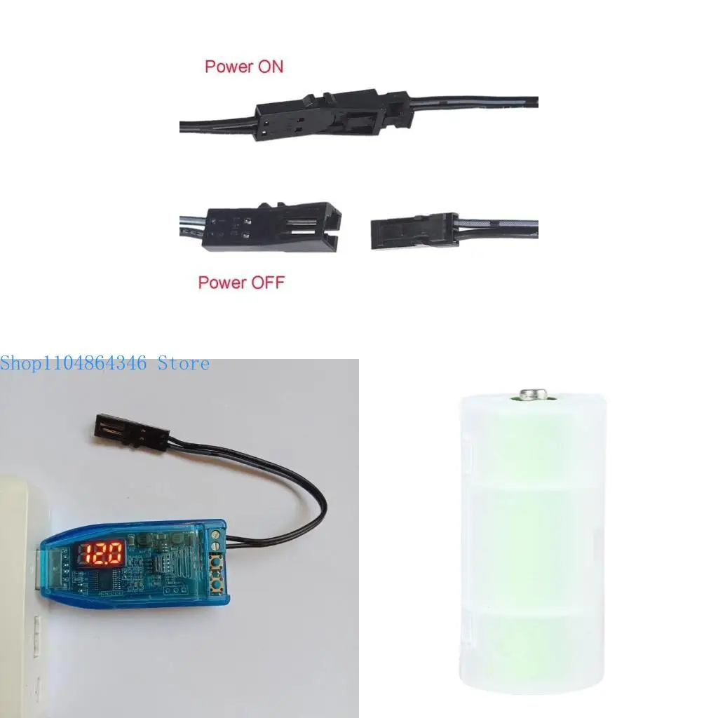 

5ASD повторное использование 1V-24V LR14 C Аккумулятор Элиминатор для тактовых игрушек пульт дистанционного управления