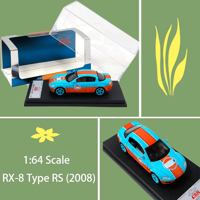 

Diecast 1:64 Scale RX-8 Type RS (2008) Alloy Car Model Static Decoration Collectibles Gift Toys