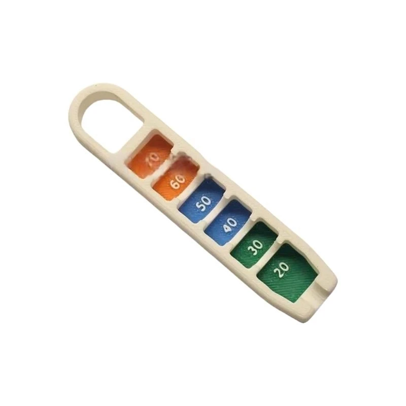 

652F Golf Tees Height Gauge Elevator Portable Adjuster Precise Placement 20-70mm Measurement Tool for Consistent Swings