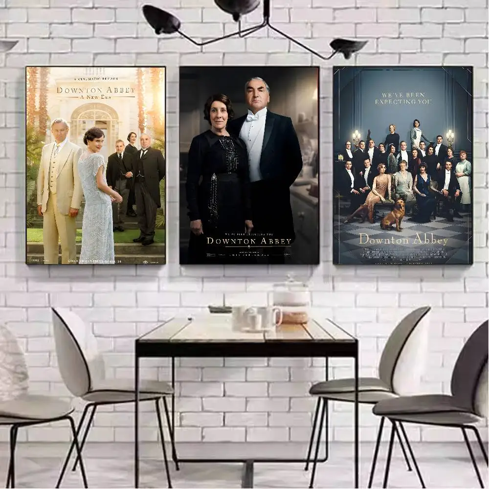 الدراما التاريخية التلفزيون D-Downton Abbey المشارك قماش اللوحة المشارك مع المطبوعات غرفة نوم المنزل غرفة المعيشة الديكور هدية