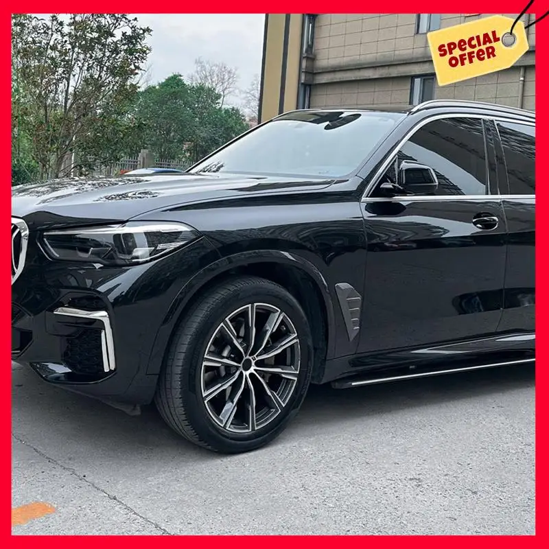 

-A25M Car Side Wing Air Flow Intake Cover Side Fender Trim Spoilers For BMW X5 G05 LCI M Sport 2023+ Carbon Fiber
