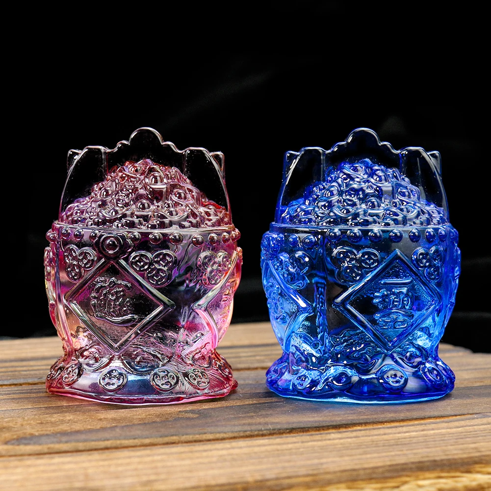 Crystal Cornucopia Feng Shui Paperweight Treasure Bowl Lucky Fortune Home Decoration Ornament Feng Shui Mascot