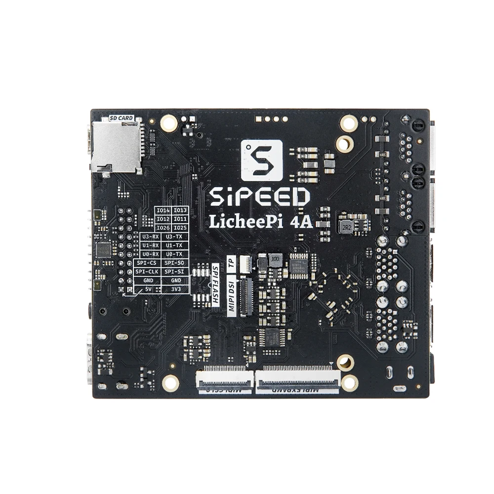 Sipeed LicheePi 4A Risc-V TH1520 Linux SBC Development Board 4TOPS NPU 50GFLOP GPU 16GB LPDDR4 128GB eMMC Single Board