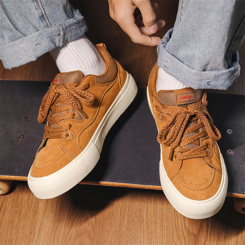 

Men's Board Shoes Spring and Summer New Casual Shoes Outdoor Non-slip Wear Shoes Breathable Trend Board Shoes