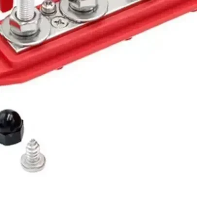 

2pcs 12V-48V DC Busbar Distribution Block 250A BusBar With 4 X M8 Terminal Bolts Power Distribution Busbar Distribution Block