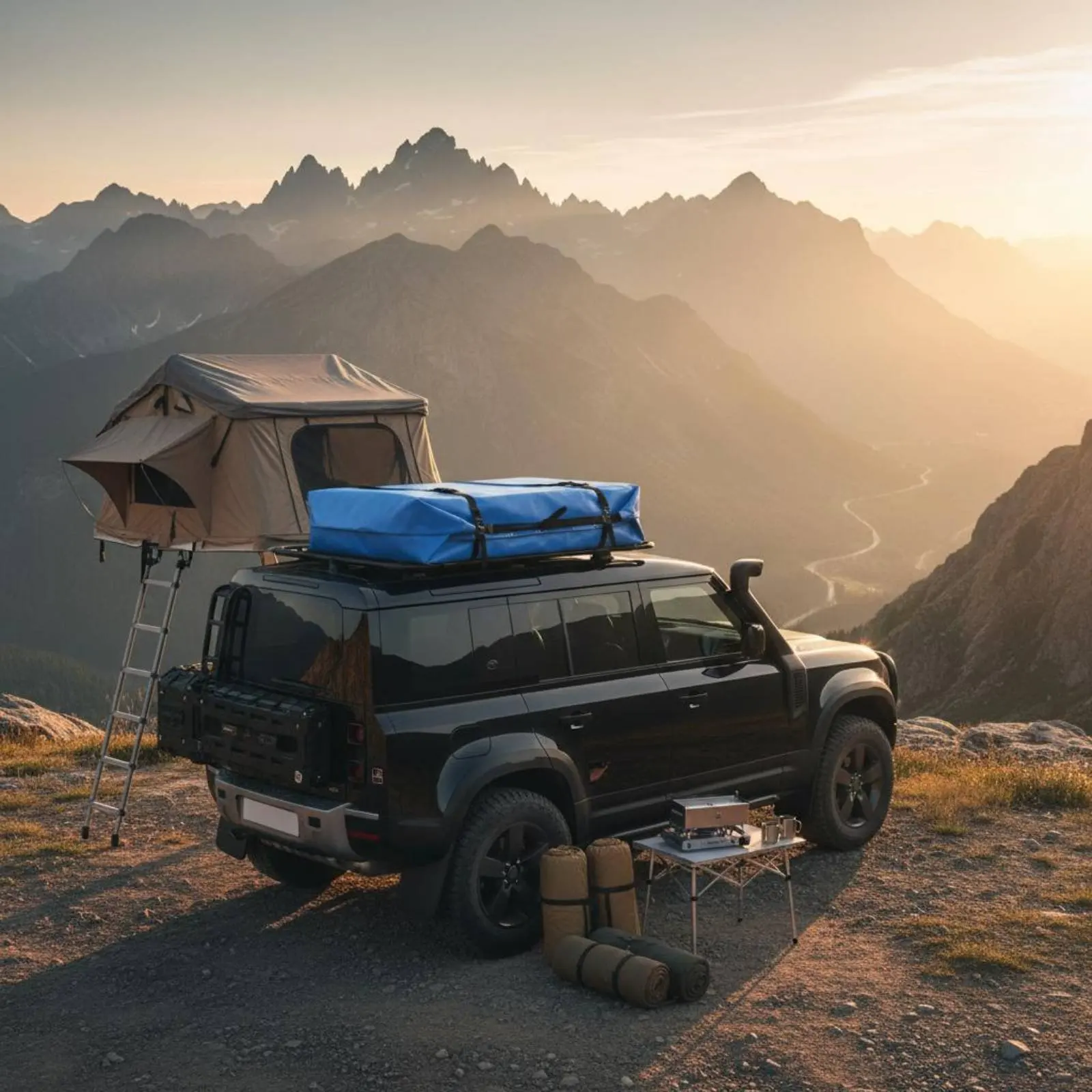 

Waterproof Rooftop Luggage Bag Universal Fit Car Rooftop Cargo Bag Roof Top Cargo Carrier Heavy-Duty Vehicle Accessory Tearproof