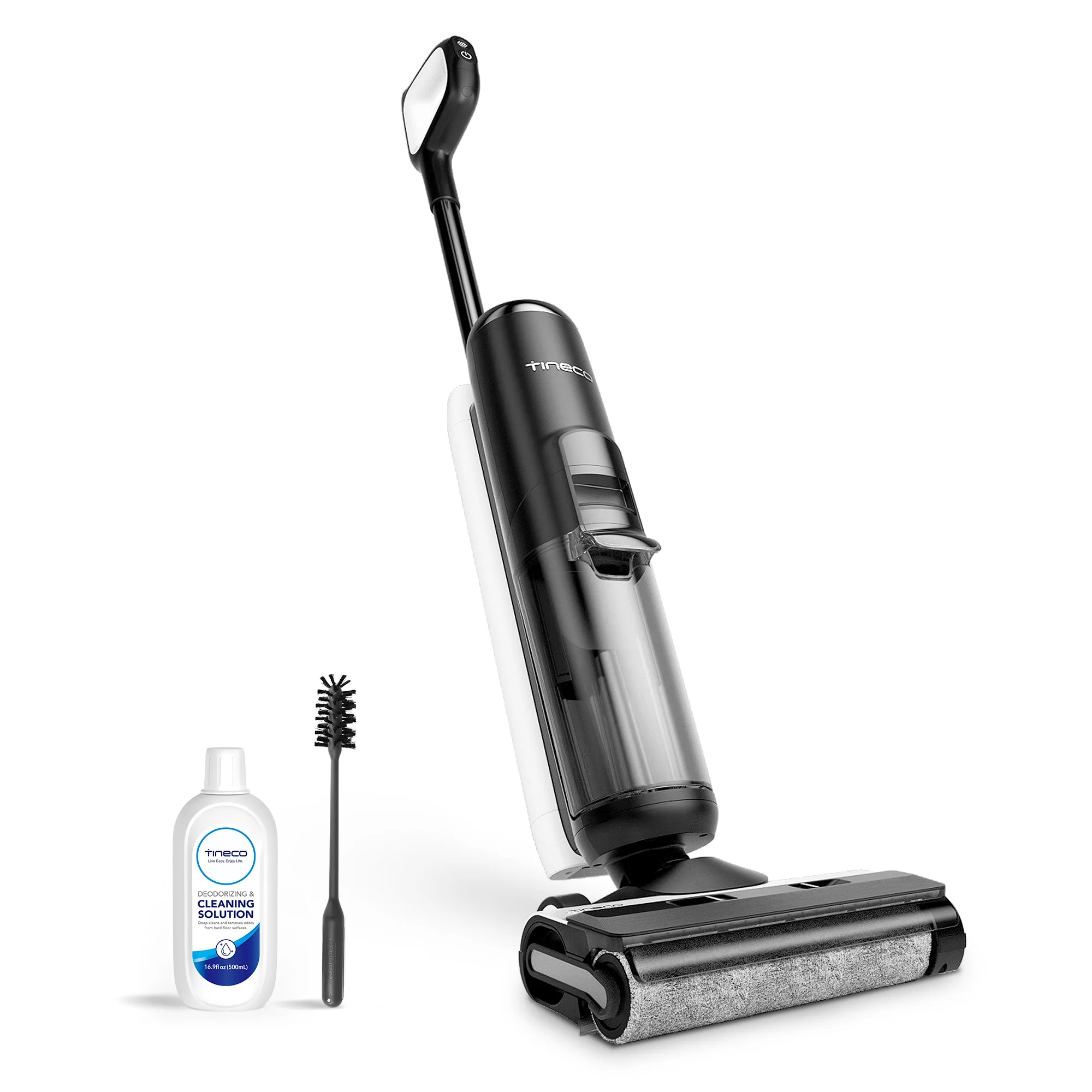 Aspirateur sec et humide intelligent Tineco Floor One S5 avec technologie iLoop, aspirateur sec et humide tout-en-un sans fil avec conception  double rservoir |   cran LED autonettoyant pour sols durs, poils d'animaux