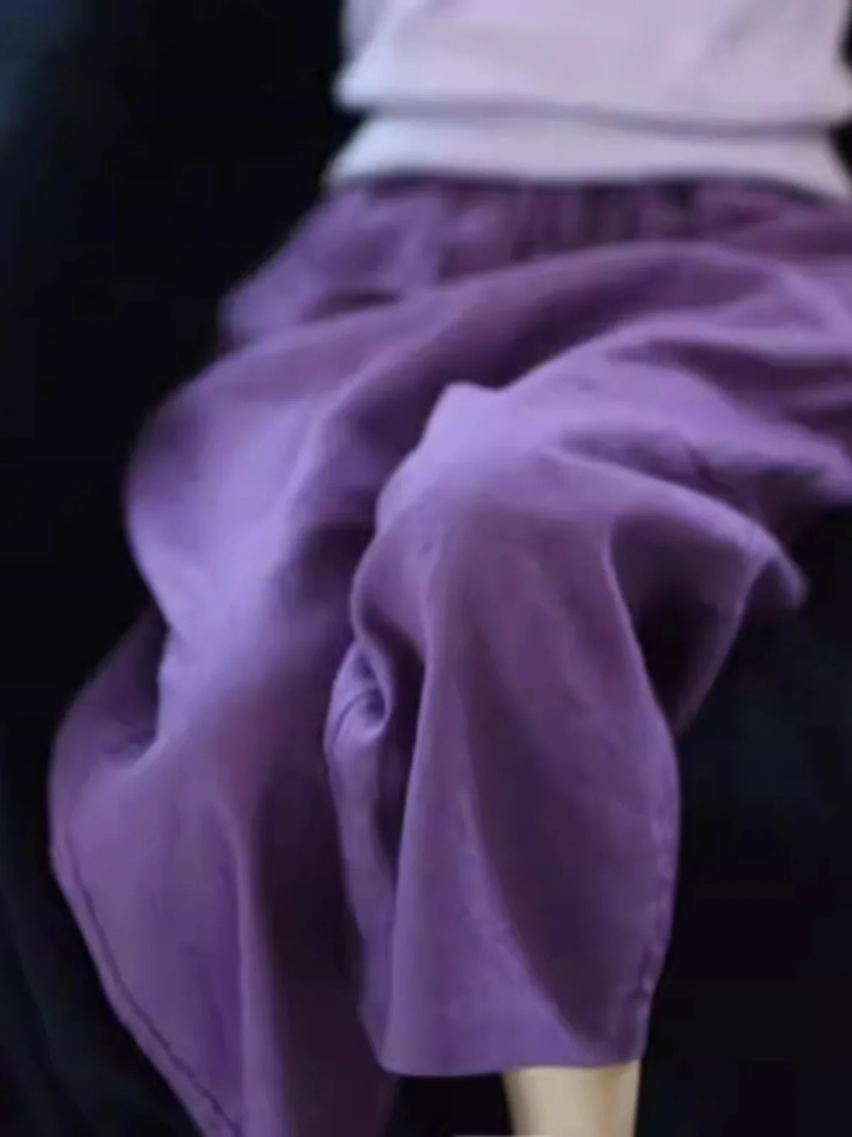 

Летние тонкие хлопковые и льняные широкие брюки, женские драпированные брюки с эластичной резинкой на талии, утягивающие прямые повседневные брюки с девятью точками