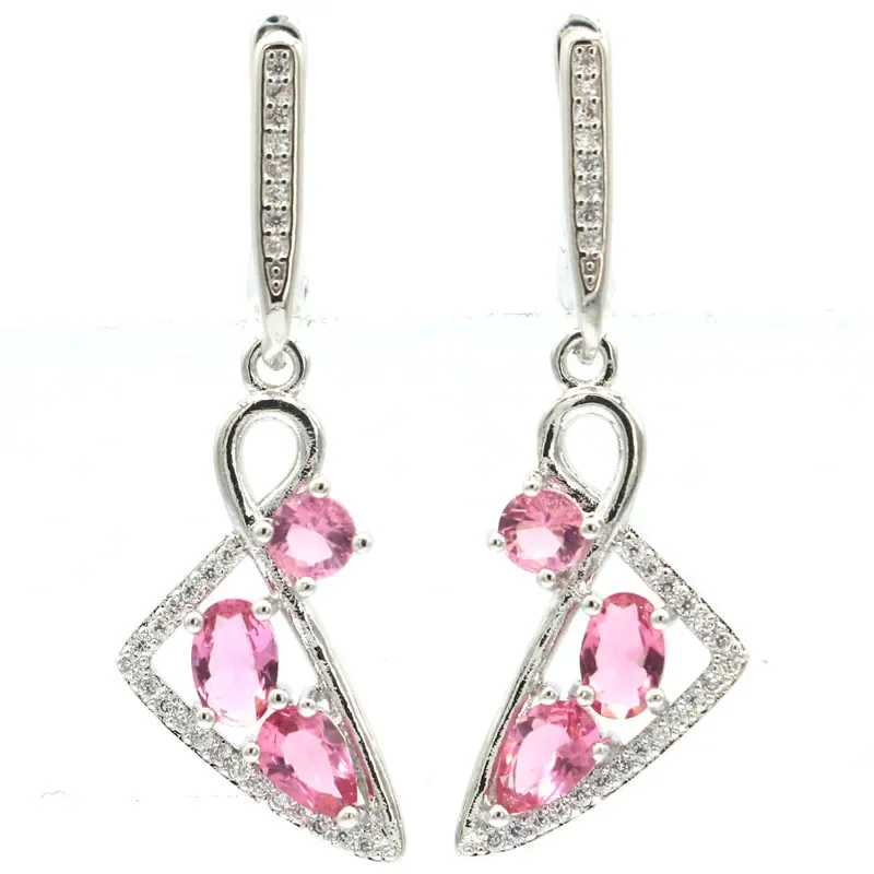 Buy 3 Get 1 Free 5g 925 SOLID STERLING SILVER Customized Earrings Rhodolite Garnet Tourmaline Fire Rainbow Mystic Topaz