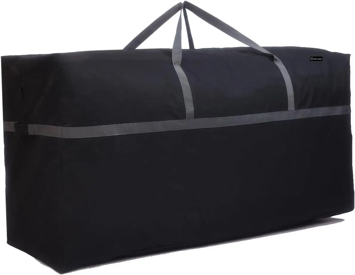 

Heavy Duty 600D Outdoor Patio Cushion Furniture Organizer Bag Waterproof And Dustproof, 62 Hes L X 22 Hes W X 30 Hes H For