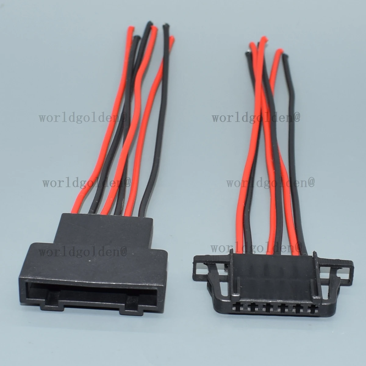 Auto Wiring Harness 6Pin Plug Kit 3B0972706 for Universal Vehicles Auto Wiring Maintenance car connector