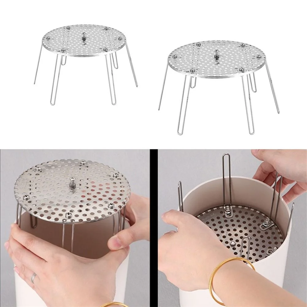 304 Stainless Steel Vent Grille Mesh Cover Anti Pest Bird For PVC Vent Pipe Exhaust Hood Pipe Exterior Wall Ventilation Covers
