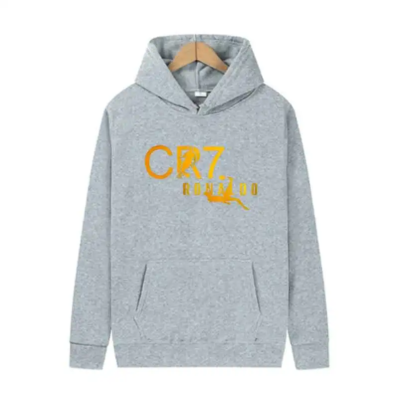 

CR7 Print for Christmas Sports Men's Casual and Comfortable Hoodie Autumn and Winter Casual and Versatile Hooded Top
