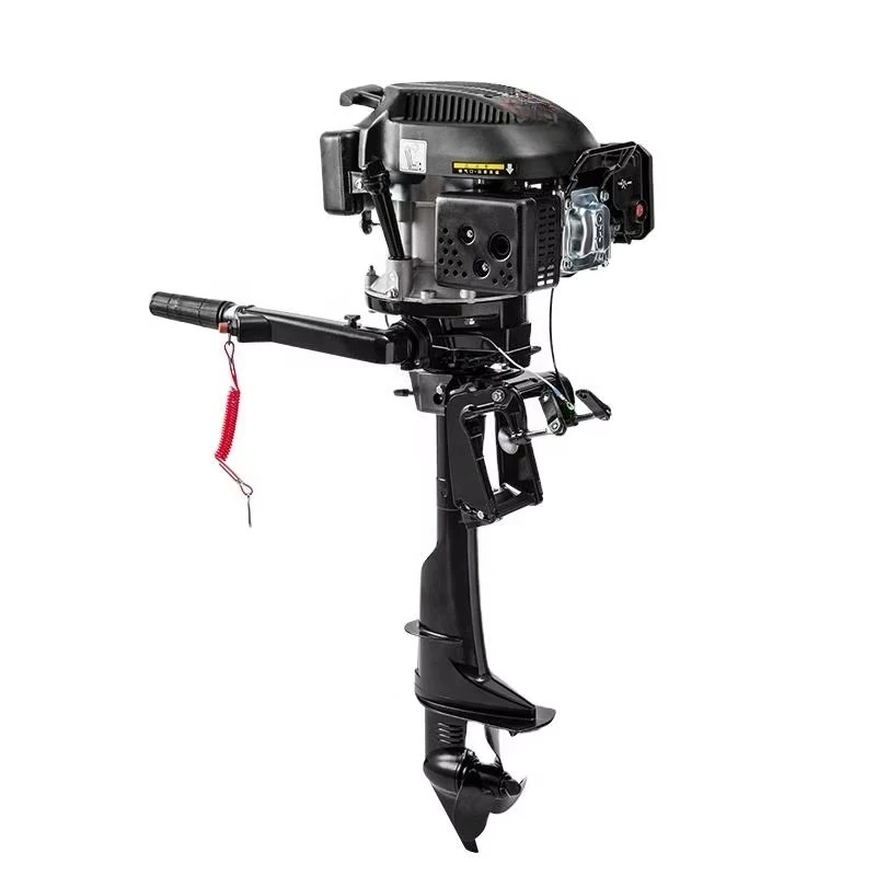 6HP 140CC 4-Stroke Outboard Motor  Boat Engine Air Cooled Lightweight for Fishing Dinghy