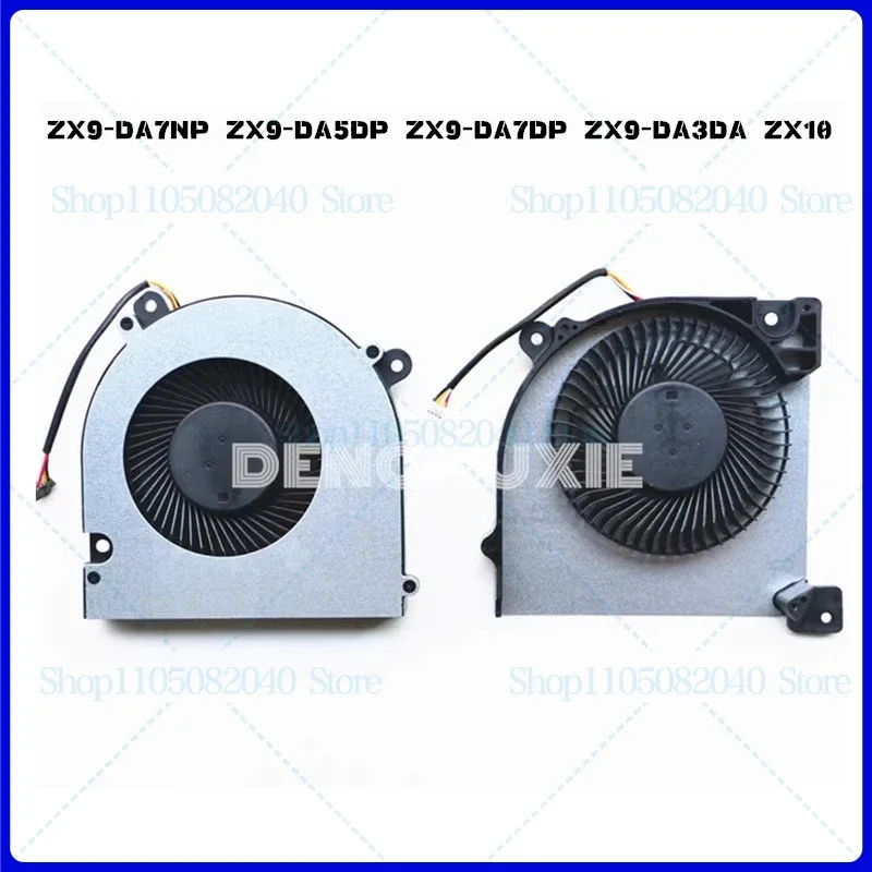 Genuine For HASEE ZX9-DA7NP ZX9-DA5DP ZX9-DA3DA ZX10-DA7DP Laptop Cooling Fan