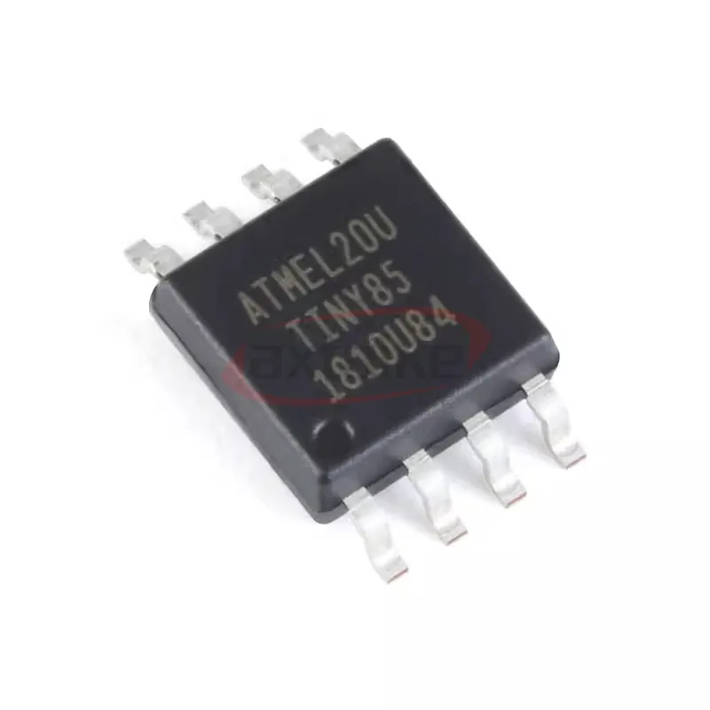 TINY85 ATTINY85-20SU ATTINY85-20SUR SOIC-8 SMD 8KB 20MHz 8Bit Microcontroller Chip IC