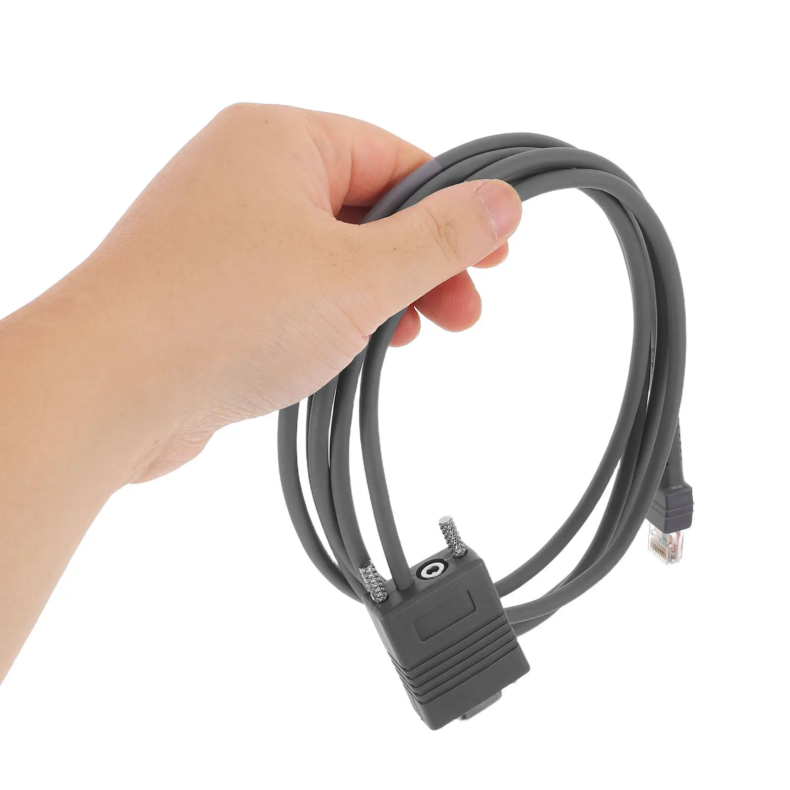 Barcode Scanner Cable 2M Straight Replacement Compatible Symbol Ls2208 Ds3608 Highspeed Data Transfer for Pos Retail