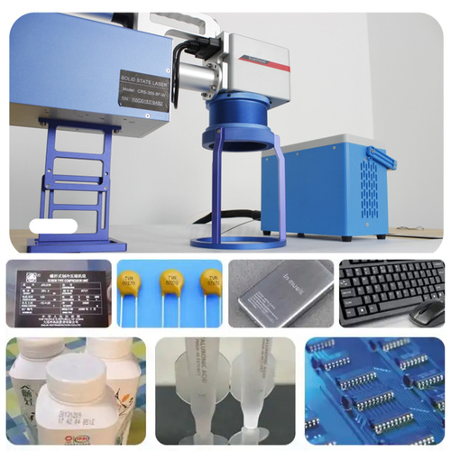 5 W UV-Universal-Laserbeschriftungsmaschine Faser 355 nm Graviermaschine für Glaskristalle Holz PVC Edelstahl Gravur