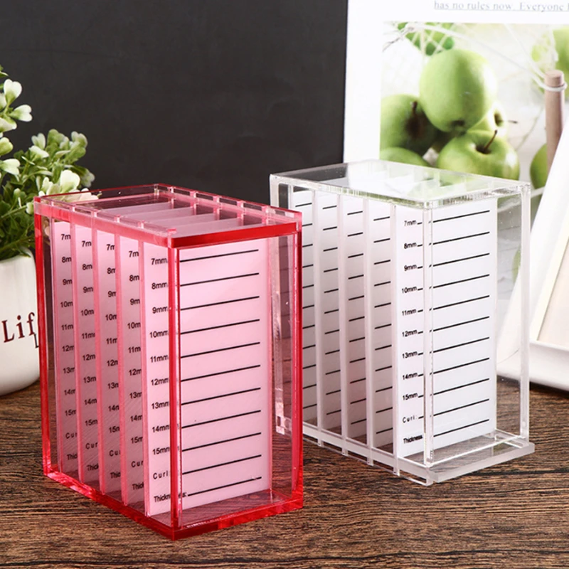 1Pcs Eyelash Extensions Storage Box 5 Layers Acrylic Pallet Lash Organizer Holder Display Stand Makeup Tools Supplies