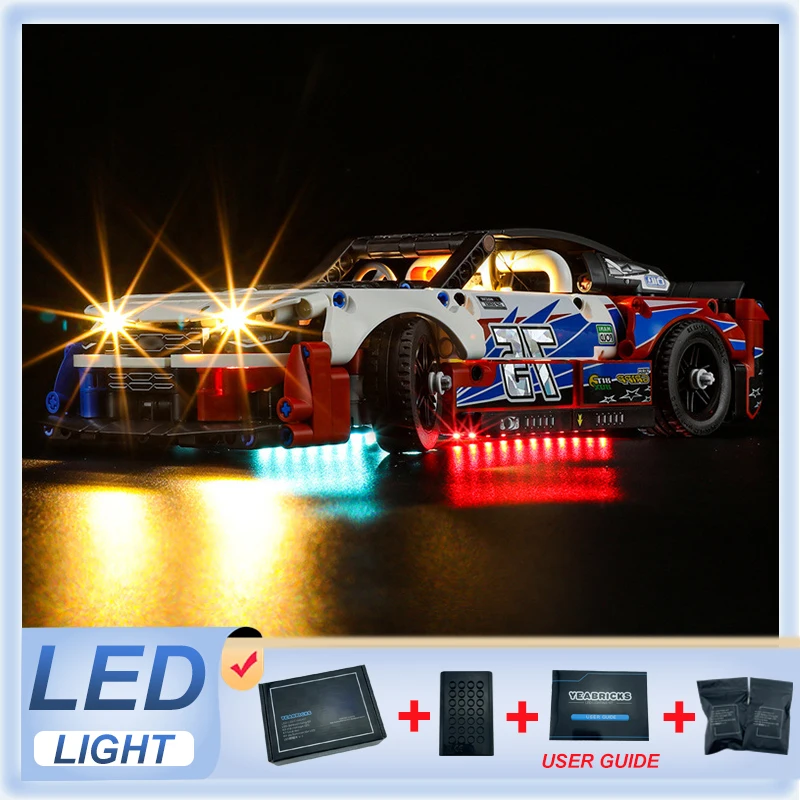 

DIY LED Light Kit For LEGO 42153 Technical Speed Super Hypercar (Only LED Light,Without Blocks Model)