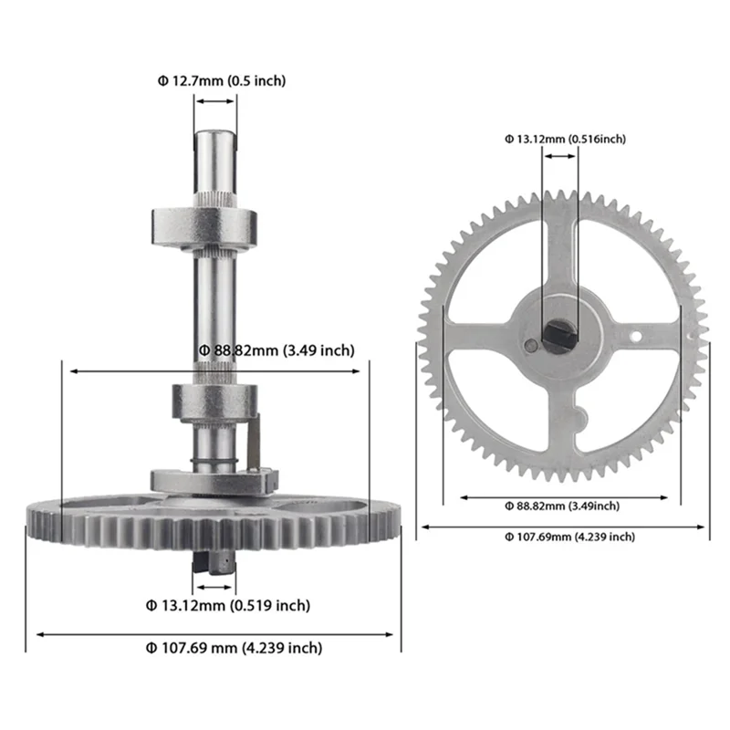 Cam Shafts Sealing Set for 793880 793583 792681 Camshaft Crankcase Seal Shaft Seal Kit for 215000 Model Engines