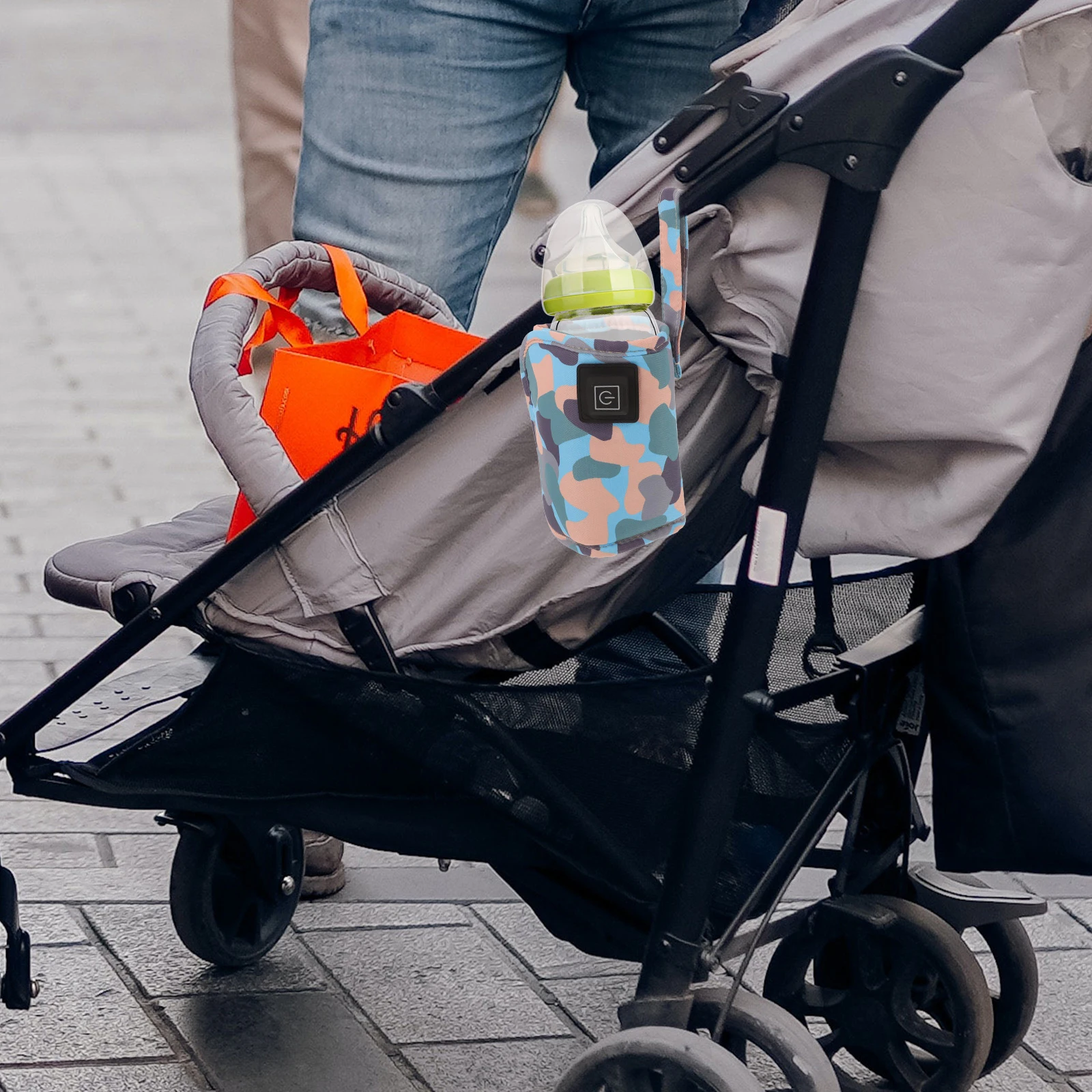 

Чехол для подогрева детских бутылочек, портативный USB-нагреватель для детских бутылочек, износостойкий рукав, регулируемая температура, дорожное молоко