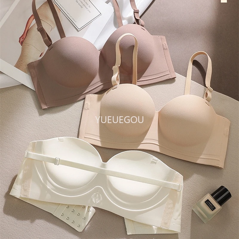 كوب مستدير ثلاثي الأبعاد مع أشرطة كتف ومفاتيح حسب الرغبة بدون آثار وجمع حمالات الصدر النسائية بشكل مريح #6