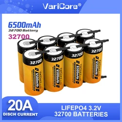 VariCore 3.2V 32700 6500mAh LiFePO4 Battery 35A Continuous Discharge Maximum 55A High power battery+Nickel sheets
