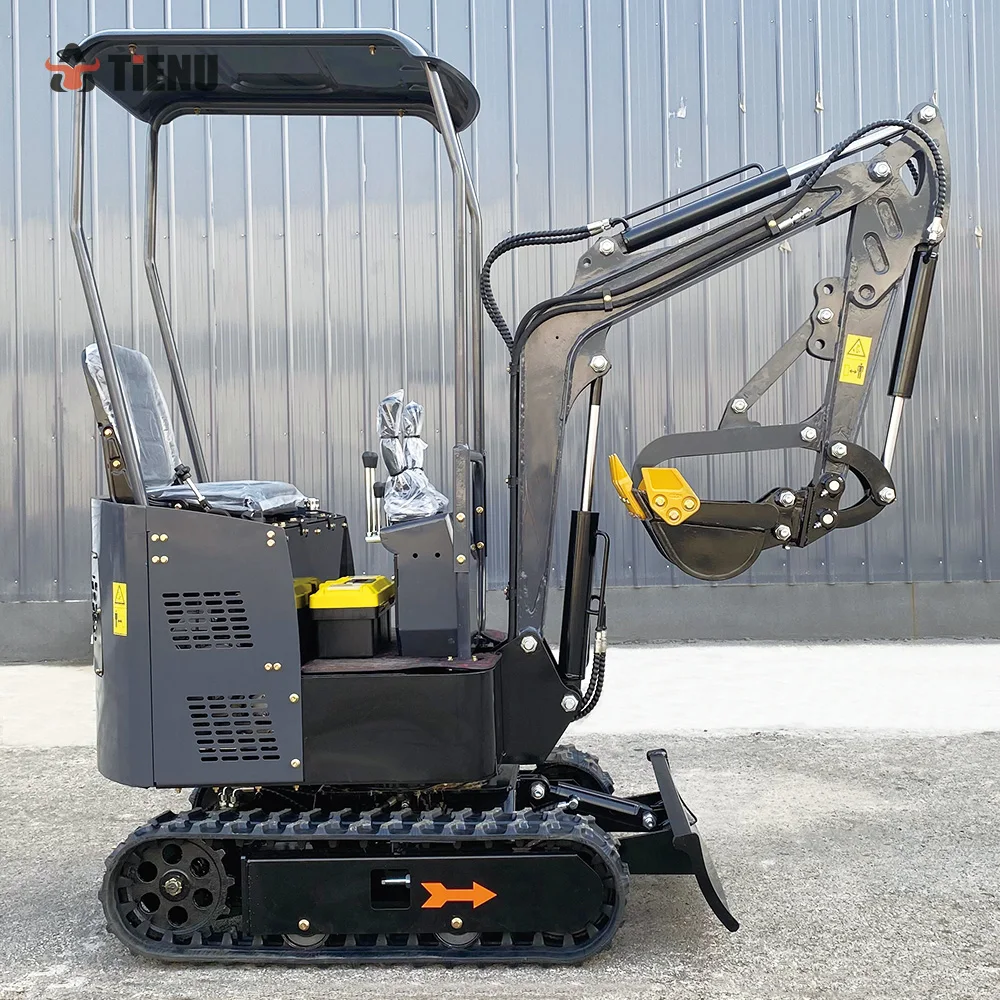 EURO5 Mini Excavator 1.5 Ton Epa Engine Small Excavator 2 Ton Customized Mini Digger Crawler Excavator with Fast Shipping