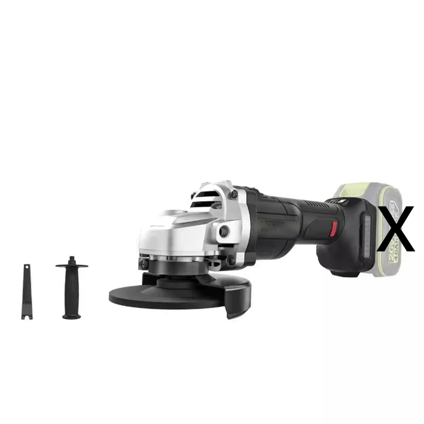 Cordless Angle Grinder Brushless WU806 Bare Tool 20V 100x16mm 8500rpm Clutch Protection for Woodworking Polishing Cutting