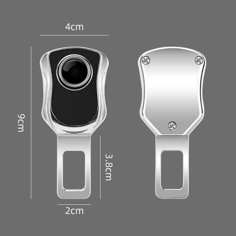 Car Seat Belt Clip Extender Customization Emblem Accessories For Mercedes benz A B R G Class GLK GLA w204 W251 W463 W176