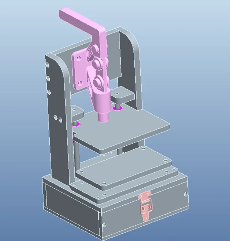 PCB Testing Jig PCBA Tester Embryo Frame Universal Test Frame Test Stand Circuit Board Detection Bracket Fixture 130x70MM
