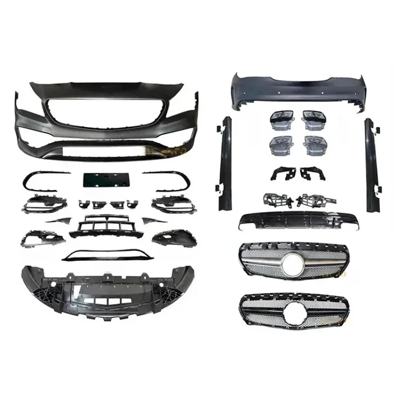 CLA4 Bumper Style Bodykit with Grille for CLA Class W C - Car Accsory