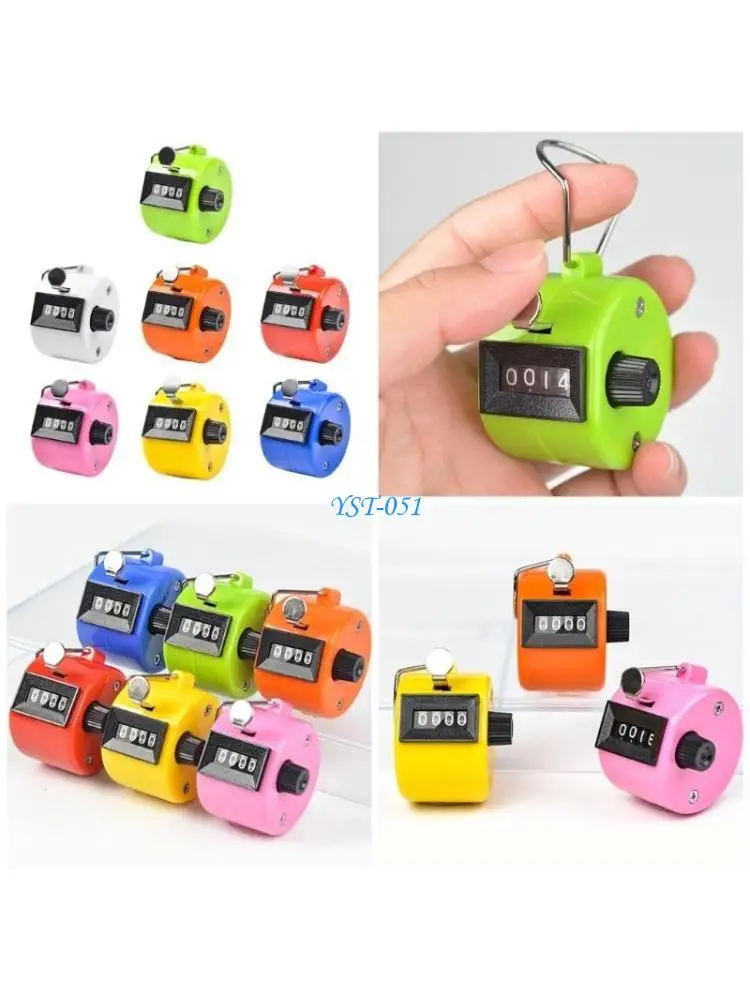

E15A 4 Digit Number Count Clickers Handheld Tally Counter Clickers Counters