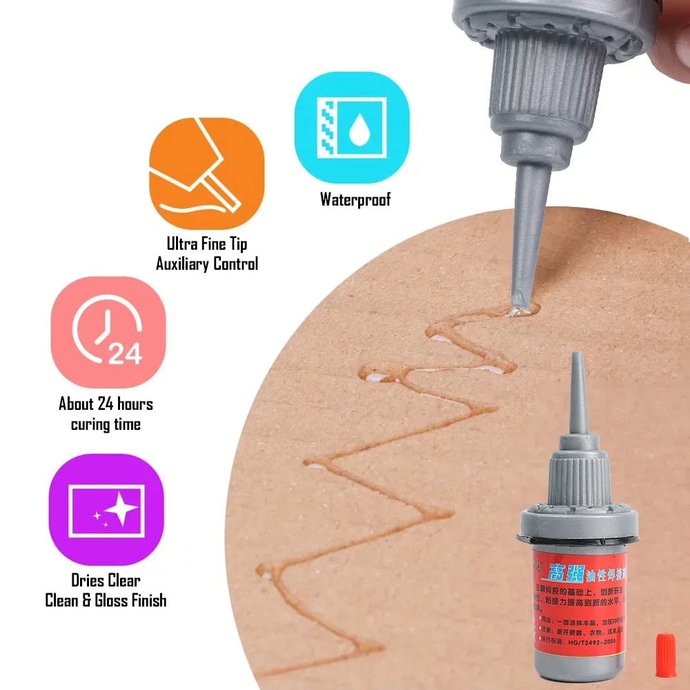 Strong Waterproof Multi Purpose Adhesive Super Glue Plastic Metal Rubber Tire Repair Glue Liquid Leather Glue Soldering Agent