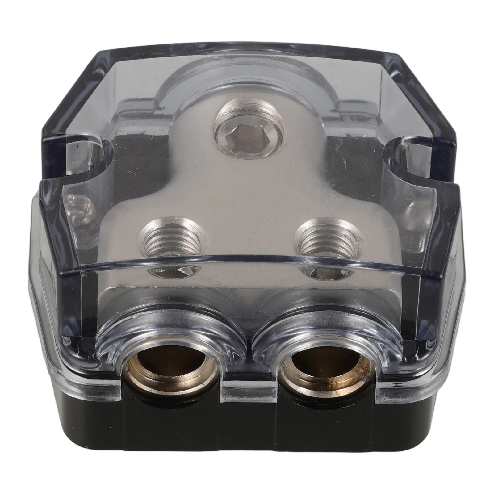 

Fuse Holder Auto Audio Car Amplifier Fuse Block Durable Alloy Distribution Block for Clear Stable Audio Noise Reduction