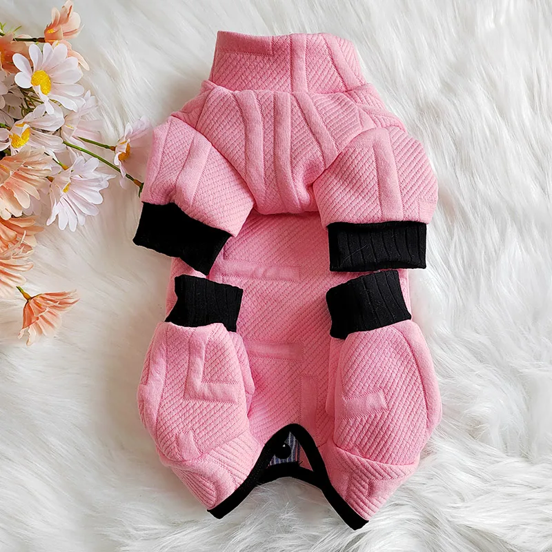 Spring Autumn Dog Clothes Jumpsuit Pet Outfit Puppy Dog Rompers Yorkie Pomeranian Shih Tzu Bichon Poodle Schnauzer Dog Clothing