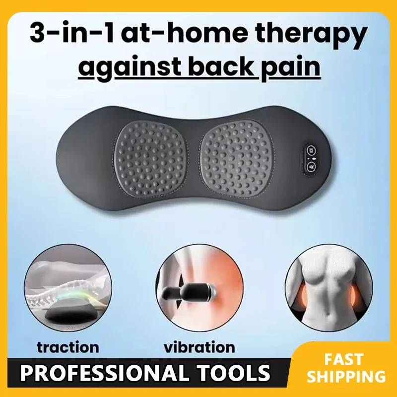 

3-in-1 Shiatsu Back Massager for Bed Portable Deep Tissue Pain Relief for Shoulder Lower Back And Waist