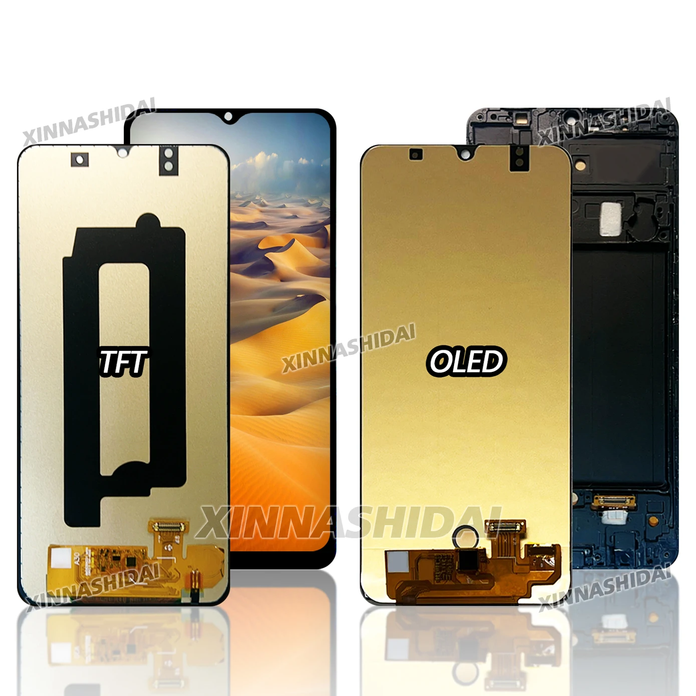 Display For Samsung Galaxy A50 LCD Display Touch Screen Digitizer With Frame for Samsung A50 Replacement Part